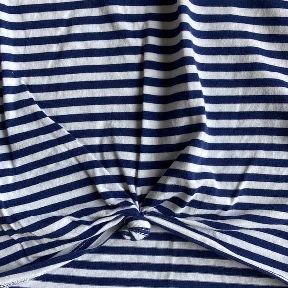 Tommy Hilfiger Short-sleeved Cotton Striped T-shirt NWOT - Picture 3 of 5
